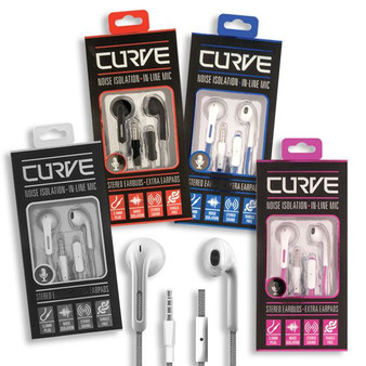 Curve Stereo Earbuds