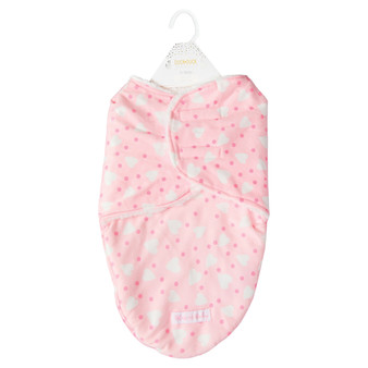 Super Soft Baby Swaddle Sack - Pink
