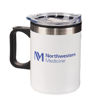 Northwestern Medicine Logoed Travel Coffee Mug with Lid