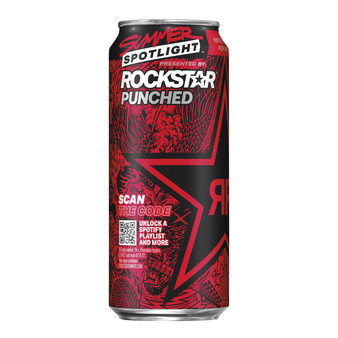 Rockstar Punched Energy Drink - Fruit Punch - 16oz Can