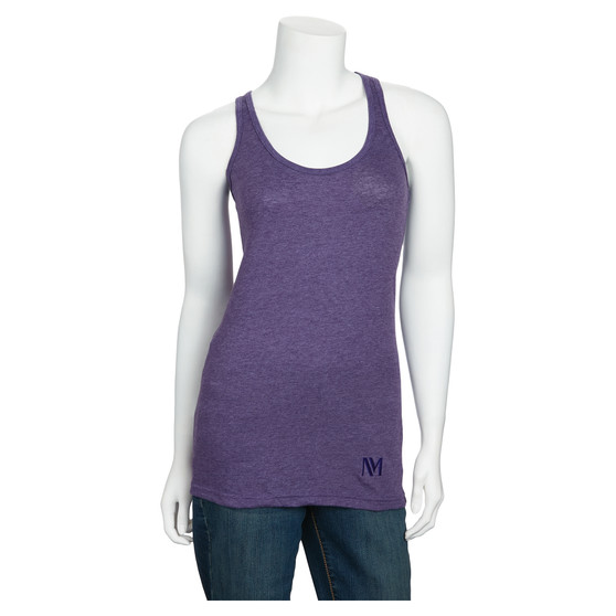 Northwestern Medicine Logoed Women's Racerback Tank - Heather Purple - Small