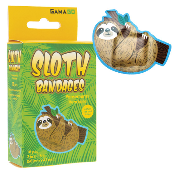 GamaGo Shaped Bandages - Sloth