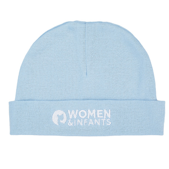 Women and Infants Hospital Logoed Infant Beanie Hat - Blue
