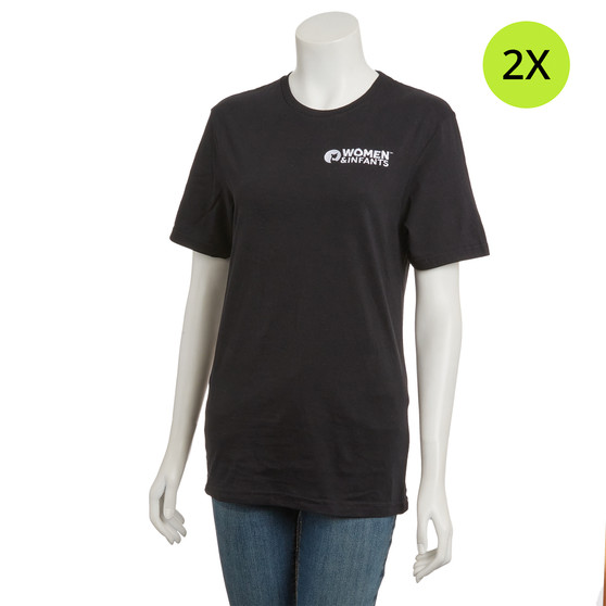 Women and Infants Hospital Logoed T-Shirt - Black – 2X