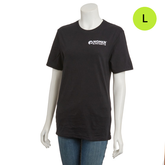 Women and Infants Hospital Logoed T-Shirt - Black – L