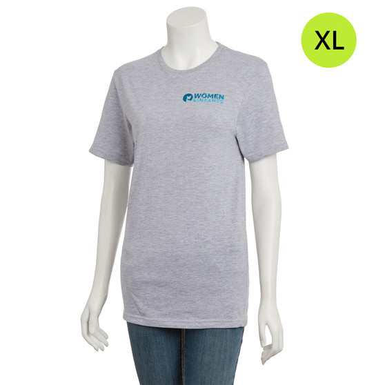Women and Infants Hospital Logoed T-Shirt - Gray – XL