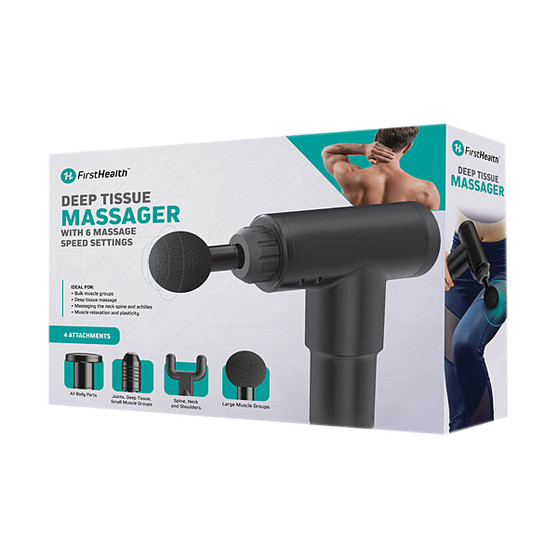 FirstHealth Rechargeable Deep Tissue Massager