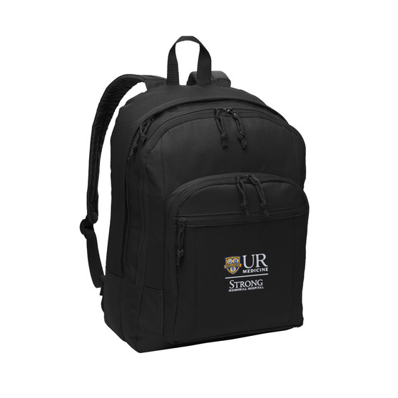Strong Memorial Hospital Basic Backpack - Black