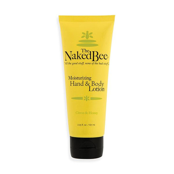 The Naked Bee Travel-Size Hand and Body Lotion - Citron and Honey