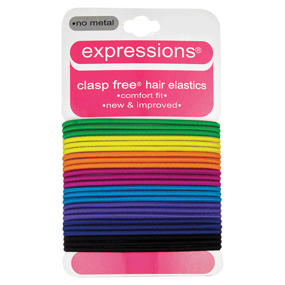 Expressions Clasp-Free Hair Elastics