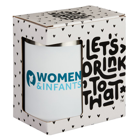 Women and Infants Hospital Logoed Travel Coffee Mug with Lid