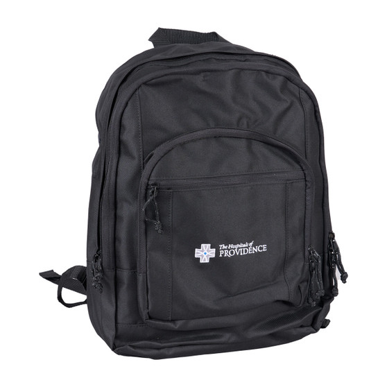The Hospitals of Providence Logoed Backpack - Black