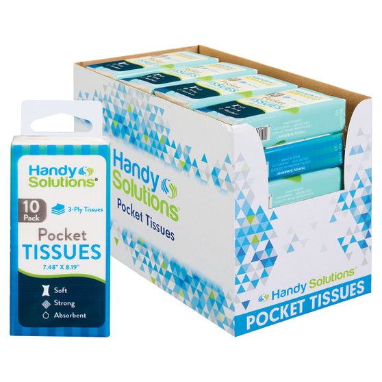 Handy Solutions Pocket Tissue 10-CT