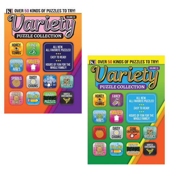 Kappa Variety Puzzle Collection Puzzle Book
