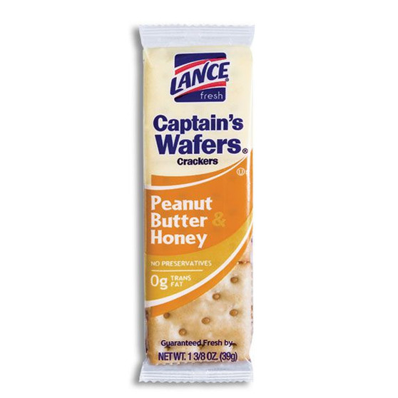 Lance Captain's Wafers Cracker Sandwiches - Peanut Butter and Honey