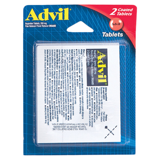 Advil Ibuprofen Tablets - Individual Single Dose Packet