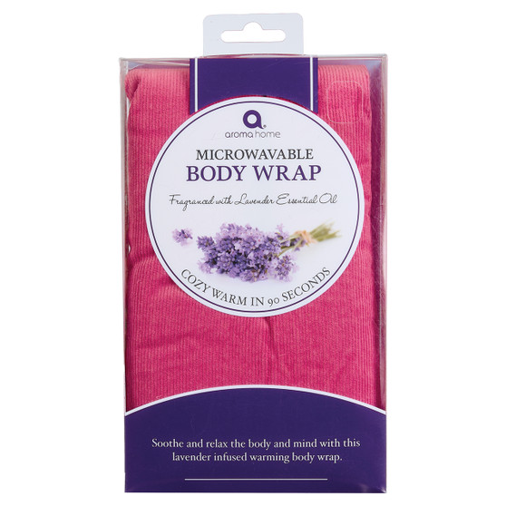 Aroma Home Soothing Body Wrap with Lavender - Pink