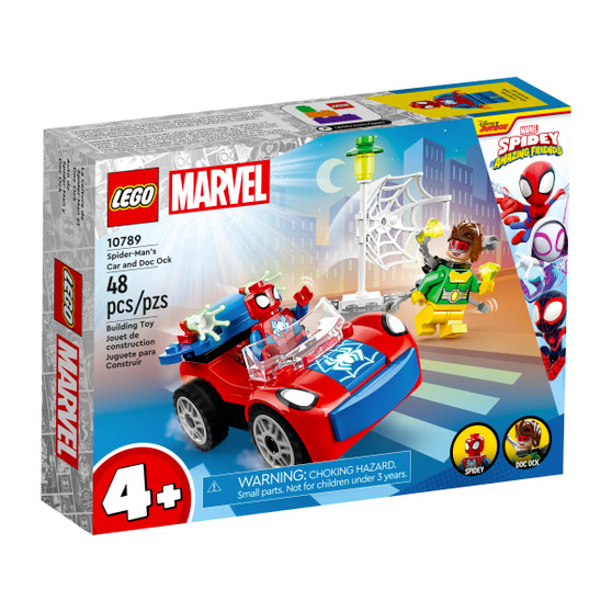 LEGO Marvel Spider-Man's Car and Doc Ock Building Toy Set