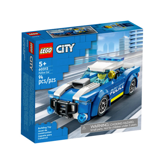 LEGO City Police Car Building Toy Set