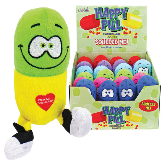 Laughing Happy Pills Plush Toys