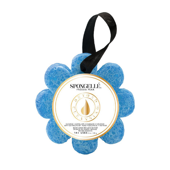 Spongelle Body Wash Infused Buffer Bath Sponge - Freesia Pear