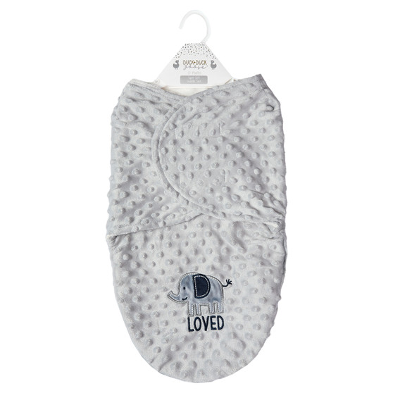 Super Soft Baby Swaddle Sack - Blue
