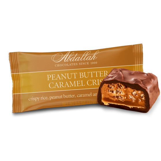 Abdallah Candies Peanut Butter Caramel Crisp Single