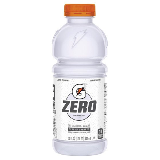 Gatorade G Zero Sugar Sports Drink - Glacier Cherry - 20oz Bottle