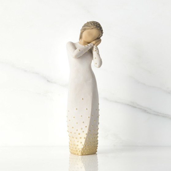 Willow Tree Sculpted Figurine - Wishing