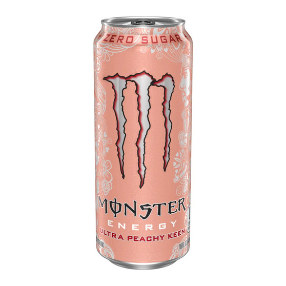 Monster ZERO Ultra Peachy Keen Energy Drink - 16oz Can