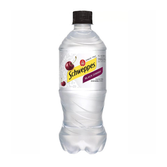 Schweppes Sparkling Water - Black Cherry - 20oz Bottle