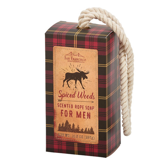 San Francisco Soap Company Spiced Woods Rope Soap