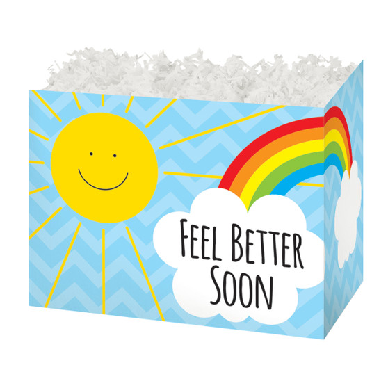 Feel Better Soon Gift Basket Box - Large