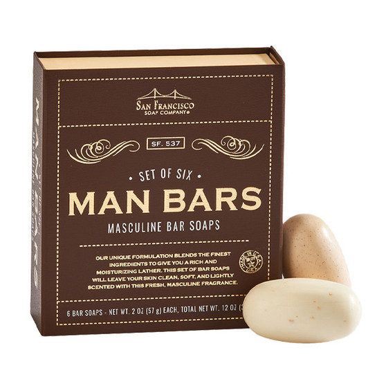 San Francisco Soap Company Man Bars Gift Set