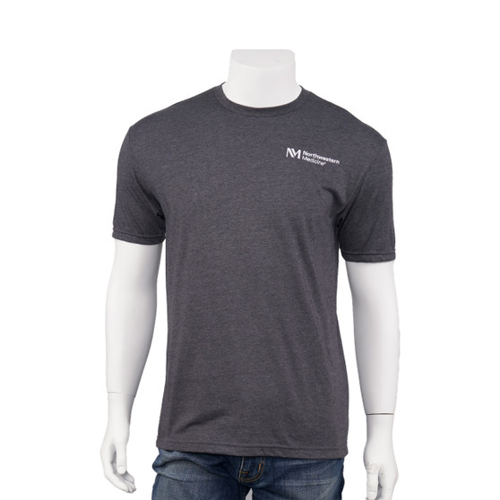 Northwestern Medicine Logoed T-Shirt - Dark Heather Gray - 3X