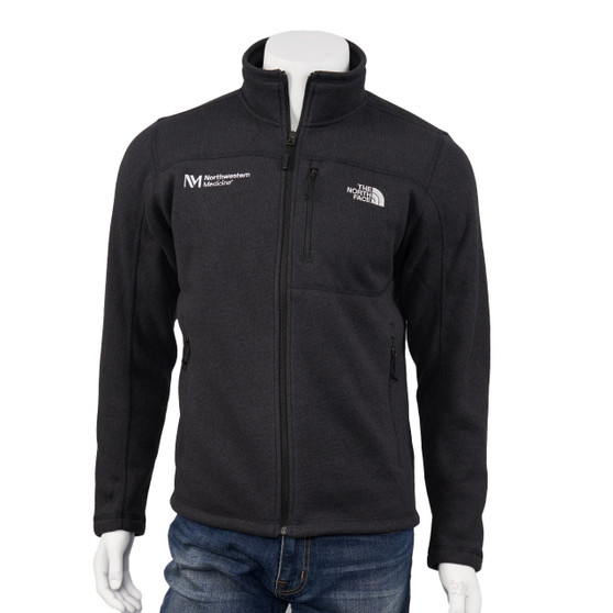 Northwestern Medicine Logoed Men's North Face Lightweight Fleece Jacket - Black - S