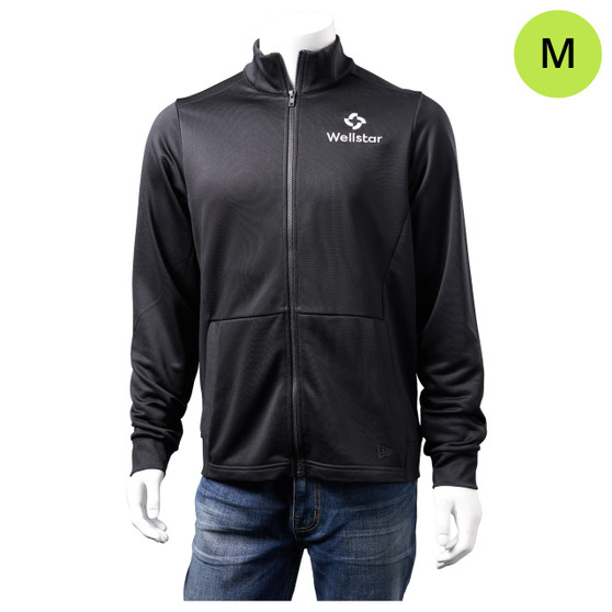 Wellstar Health Logoed Men's Full-Zip Performance Jacket - Black - M