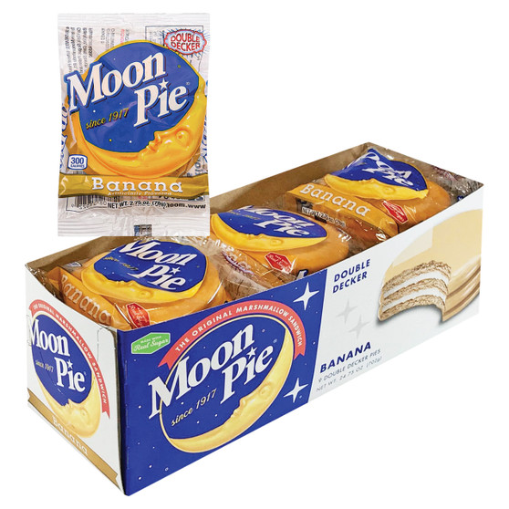 Moon Pie Marshmallow Sandwiches - Banana