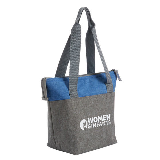 Women and Infants Hospital Logoed Lunch Cooler Tote - Blue
