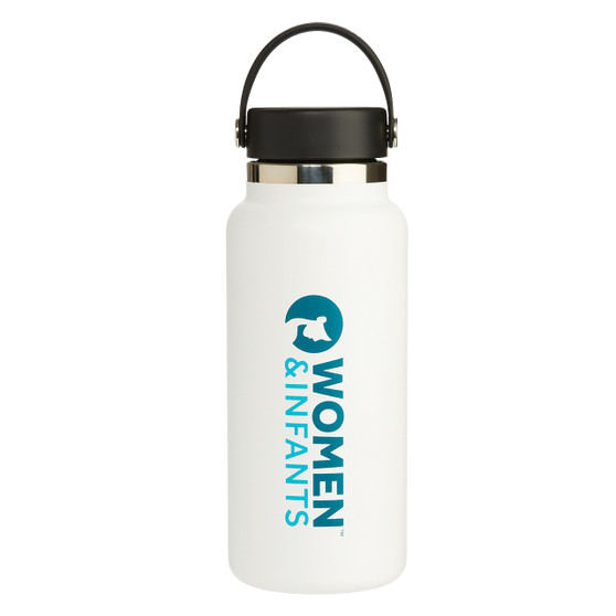 Women and Infants Hospital Logoed HydroFlask Bottle - 32oz Wide Mouth