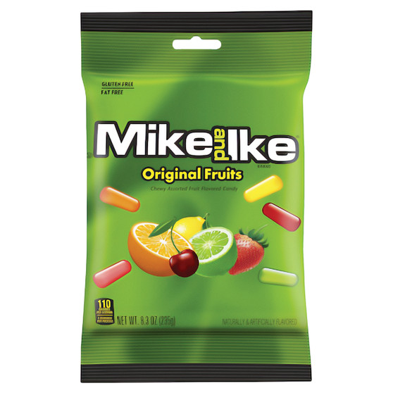 Mike And Ike Original Fruits Peggable Bag