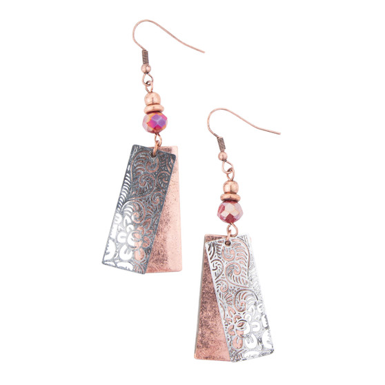 Wild Spirit Flower Bar Earrings