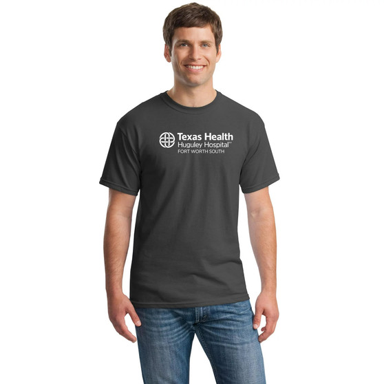 Texas Health Huguley Hospital Logoed Short Sleeve Graphic Tee - Charcoal - 2X