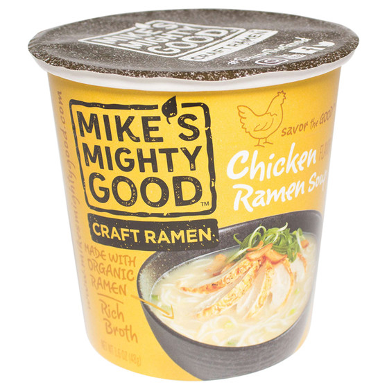Mike's Mighty Good Craft Ramen Microwavable Bowl - Chicken Ramen Soup