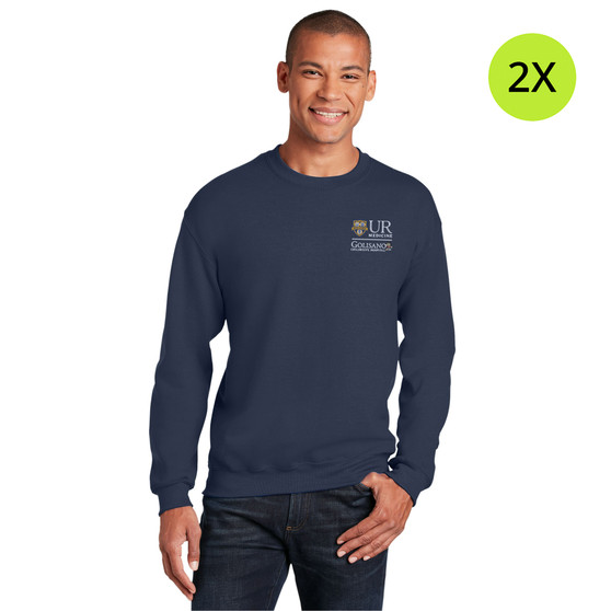 Golisano Children's Hospital Heavy Blend Crewneck Sweatshirt - Navy - 2X