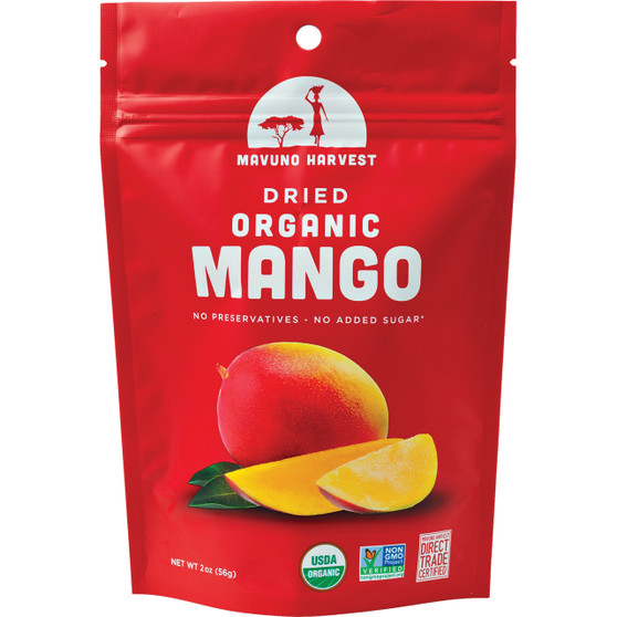 Mavuno Harvest Organic Dried Fruit - Mango