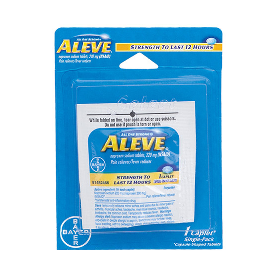 Aleve Caplets - Individual Single Dose Packet