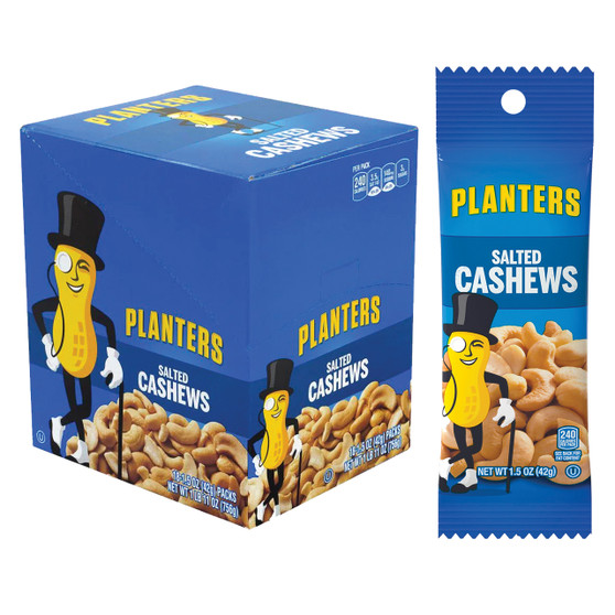 Planters Salted Cashews - 1.5oz Pack