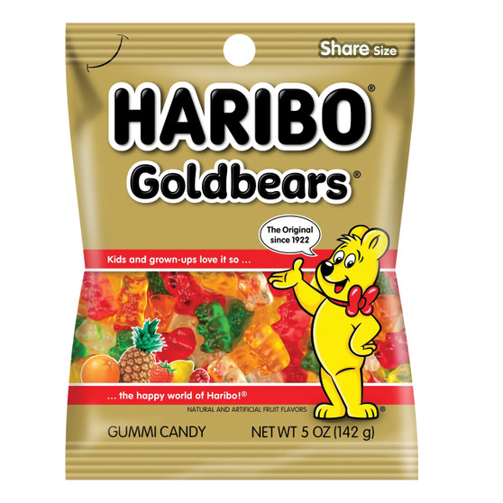 Haribo Gold-Bears Gummi Bears - 5oz Bag