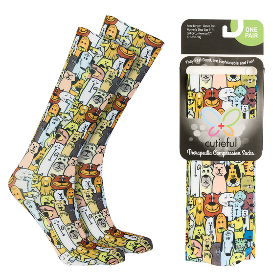 Cutieful Therapeutic Compression Socks - Dogs